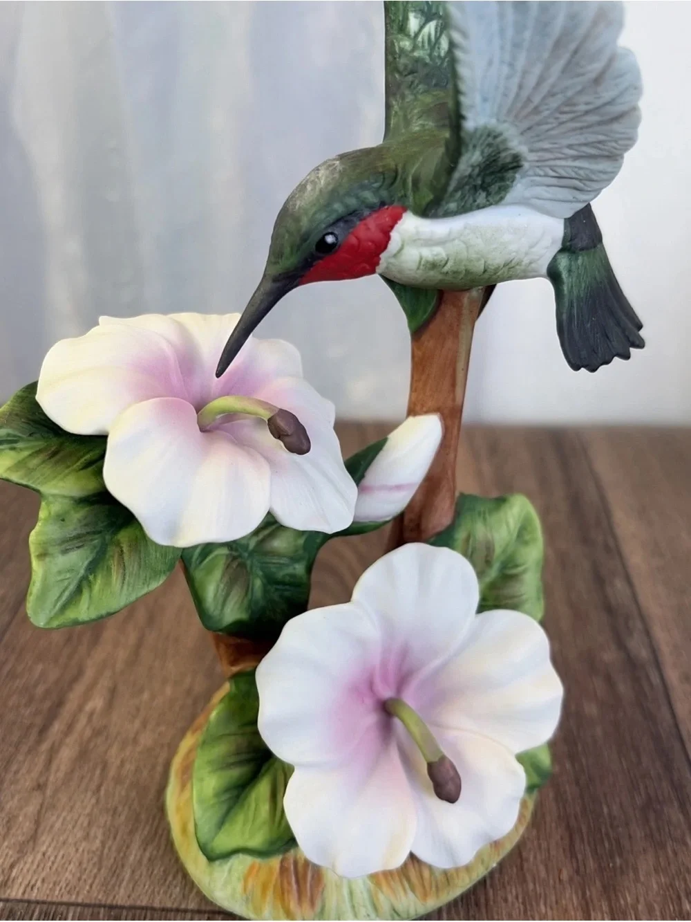 Vintage Avon Cardinal, Hummingburd,  Bluebird Porcelain Figurine  1985 & 1986